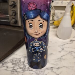 Blue and Purple Character Tumbler